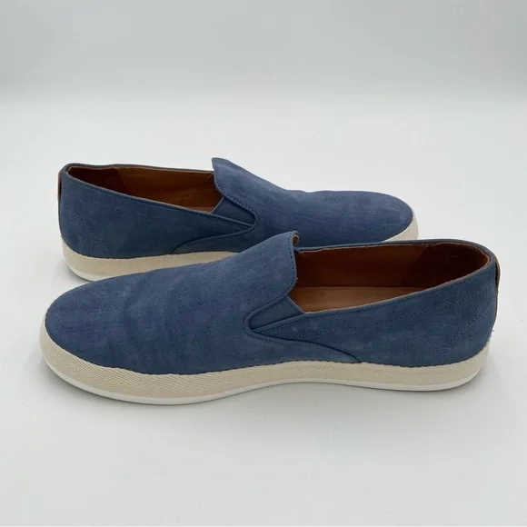 Allen Edmonds Holden Beach‎ Men's Casual Slip On Flats Shoes Blue Size 10.5